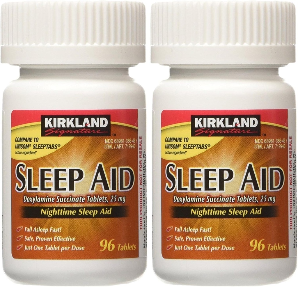 Ενίσχυση Kirkland Δοξυλαμίνη Ηλεκτρικό 25 Mg