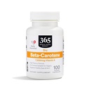 365 από το Whole Foods Market, Beta-Carotene υψηλής ισχύος, 7500mcg Βιταμίνη A, 100 Vegan Κάψουλες