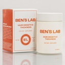 BEN'S LAB Saç Büyüme ve Kalınlık Tamamlanmış Saçlar | Gelişmiş Koreli Scalp Care For Healthier, Tito Saç Bakımı | 60 Tablet | 1 ay tedarik.