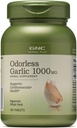 GNC Herbal Plus Odorless, 1000 mg Supplement, Vegetarian, Supports Cardiovascular Health, 100 Hizmet