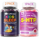 5HTP Gummies Magnezyum Glycinate + Çocuklar Uyku Gummies - Magnezyum Glycinate Gummies