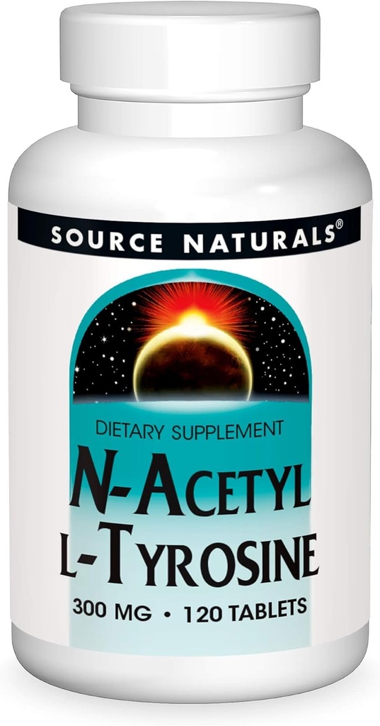 Source Naturals N- Acetyl L- Tyrosine Dietary Supplement - 120 δισκία