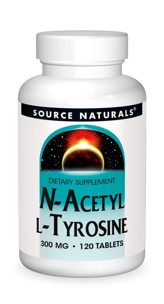 Source Naturals N-Acetyl L-Tyrosine Diyeter Supplement - 120 Tablet