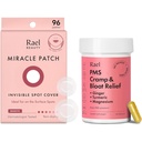 Rael Sche - Invisible Spot Kapak Pimple Patches (96 Count) & PMS Supplement for Women (28 Capsules)