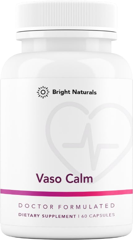 Vaso Calm - Healthy Blood Balance Supplement - Χαρακτηριστικά Ζυμωμένο σκόρδο, σέλινο και σταφύλι εκχύλισμα σπόρων, ιβίσκος, και βιταμίνη K2 - Made in The USA