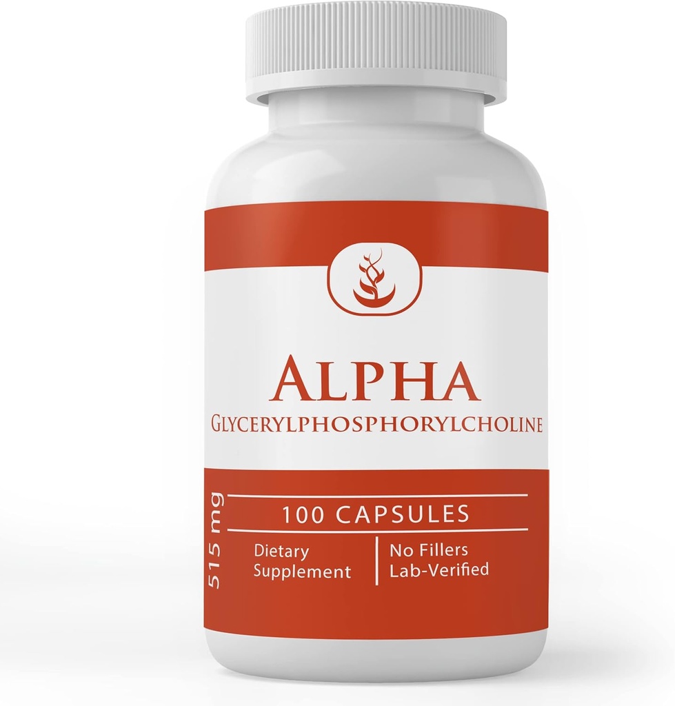PURE ORIGINAL INGREDIENTS Alpha Glycerylphosphorylcholine (Alpha GPC), (100 Capsules) Her zaman Pure, Nomixs Or Fillers, Lab