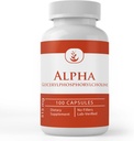 PURE ORIGINAL INGREDIENTS Alpha Glycerylphosphorylcholine (Alpha GPC), (100 Capsules) Her zaman Pure, Nomixs Or Fillers, Lab