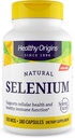 Sağlıklı Origins Selenium 200 mcg (Seleno Excell, Fermented, Non-GMO, Gluten Free, Bladder Support, Immune Function, Cellular Support), 180 Capsules