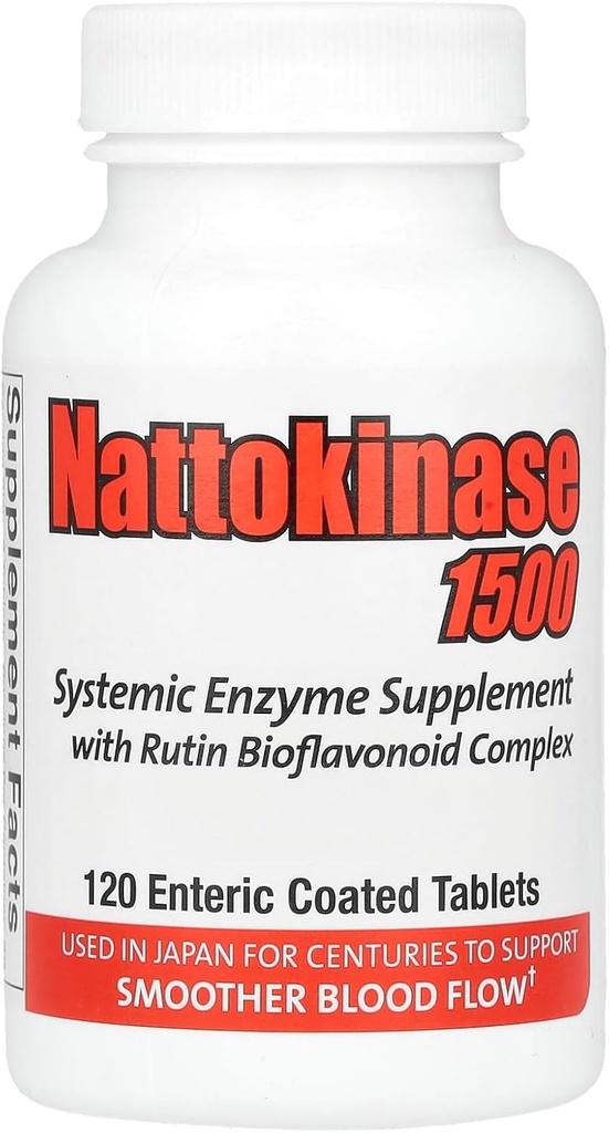Φυσικά Βιταμίνες - Nattokinase - 120 καρτέλες