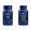 Life Extension Super Ubiquinol CoQ10 with PQQ, CoQ10, PQ & Vitamins D and K with Sea-Iodine, vitamin D3, vitamin K1 ve K2