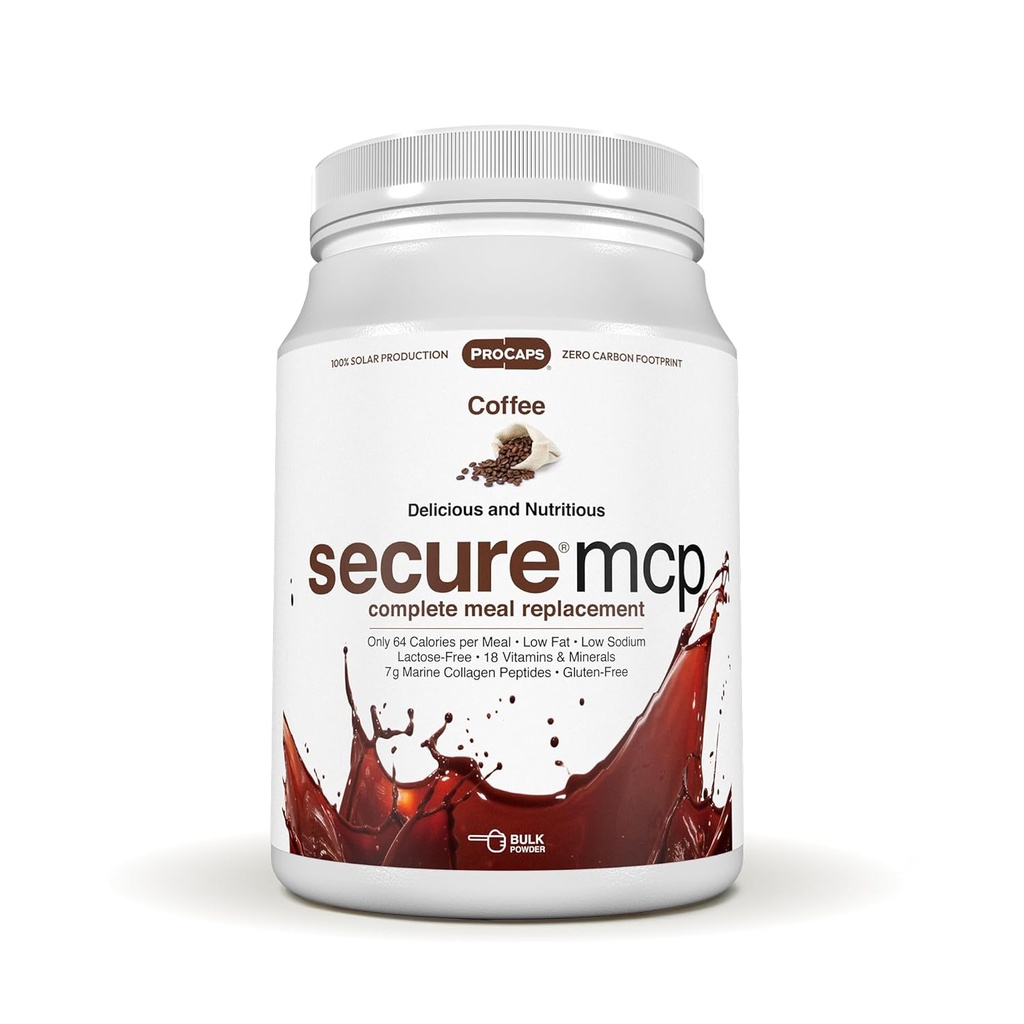 ANDREW LESSMAN Secure MCP Complete Meal Change - Kahve 10 Hizmet - Sadece 64 Calories, Low-Fat, 7 Grams Marine Collagen,, Discovers Radiant Smooth Soft Skin, Comfortable Commons