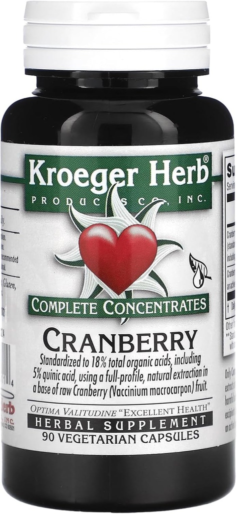 Cranberrry Kompleksi Kroeger Herbs 90 VCaps