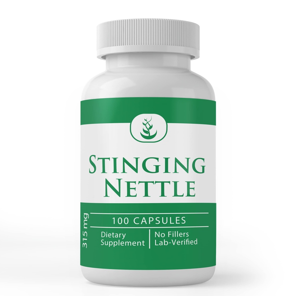 PURE ORIGINAL INGREDIENTS Stinging Nettle (100 Capsules) Leaf Always Pure, No Wordss Or Fillers, Lab TY
