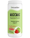 NaturalSlim Magicmag Magnezyum Pure Citrate Toz – Stres, Constipation, Muscle, Heart Health ve Sleep Support | Natural Strawberry & Lime Flavored Magnezyum Supplement - 8oz İç Mix (Solo)