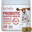 Köpekler için Probiyotikler - Hot Spot Remedy for Dogs + Prebiyotik - Dog Alerji Chews - Digestion & Upset Tummy, Relieve Gas & Diarrhea, Dog Probiyotiks and Digestive Enzymes, 120 Dog Probiyotik Chews