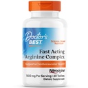 Γιατροί BEST Fast Active Arginine Complex, Υποστηρίζει Καρδιαγγειακή Υγεία, Μη ΓΤΟ, Χωρίς Γλουτένη, Χωρίς Σόγια, Vegan 60 δισκία
