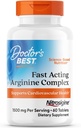 Doktorlar BEST Fast Acting Arginine Complex, Supports Cardiovascular Health, Non-GMO, Gluten Free, Soy Free, Vegan 60 Tabletler