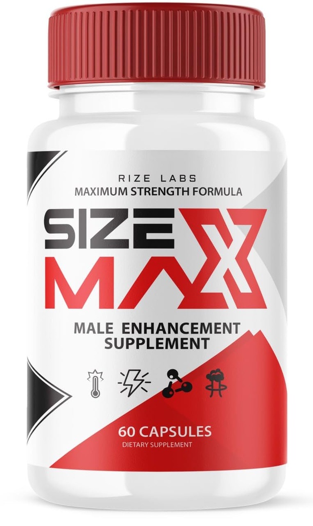 Laboratuvarlar Men'in Boyut Max Pills, Doğal ve Etkili Kapsüller, Uzun ve Daha İyi (60 Capsules) Gerçekleştirmek için Vücut Destekler