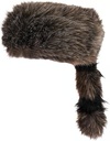 Rhode Island Romanty Raccoon Tail Hat, One Per Order