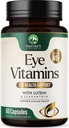Göz Vitaminleri ve Mineral Tamamı - Contains Bora, Copper, Lutein, & Zeaxanthin, Destekler Kuru Göz Strain, Yetişkinler için Vizyon Sağlık, Non-GMO, Vegan Eye Care Pills & Minerals Supplements - 60 Capsules