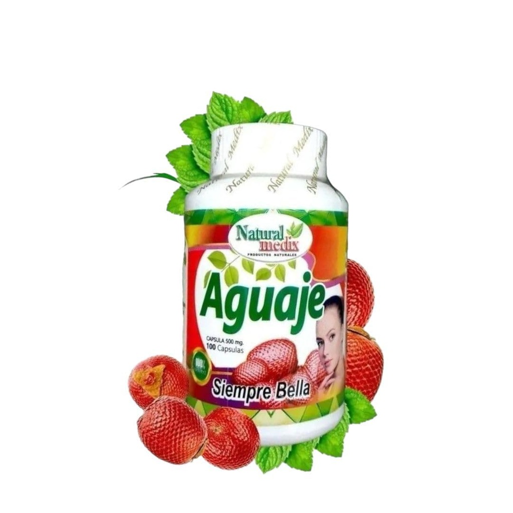 Aguaje Siempre Bella Tarafından Natural Medix – Amazonian Superfur for Feminine Vitality, Balance & Hairce