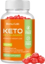 Gelişmiş Kilo Kaybı için BiyonerLab Keto ACV Gummies - Sugar Gluten Free Pro Active Super Apple Cider Vinegar Diyet Supplement for Men Women - Digestion Metabolism Hair Skin Health