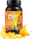 GH WHEY proteini, Ultra Premium Faster Recovery, Abhidrasyon ve Lean Kas Büyüme (1.1lbs, Mango Flavor)
