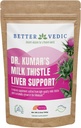 Süt Butle Max - Liver Support - Pure Milk Butle Toz - Silymarin, Geleneksel Ayurveda Herbal Supplement - Vegan, Solar Tray, No Preservatives - 3.53 oz - 50 Hizmetler