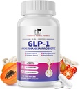 Akkermansia Probiotic Supplement for Women & Men, Φυσικά Πρεβιοτικά για Digestive, Υγεία των Ούρων, Ενέργεια, Συνολική Υγεία, Συμπλήρωμα Πειθαρχίας με Σόγια ισόφλαβονες, Bromelain, 60 Κάψουλες