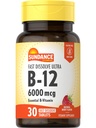 Sundance Fast Dissolve Vitamin B-12 | 600006 | 30 Tablet | Natural Berry Flavor | Vegetarian, Non-GMO ve Gluten Free Supplement Supplement