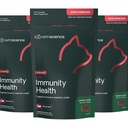 Vetri Science Lysine Immunity Health Chews, 250 mg Lysine Plus Immune Supplement for Cats and Kittens with Allergies, Sneezing, Runny Nose and Watery Eyes, Chicken, 3 Pack