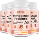 Kadınlar için Menopause takviyeleri, 120 Milyar CFU Probiyotik, 13-in-1 Herbs & Botanicals Kompleks, Hormonlar için Menopause, Hot Flashes, Night Sweats, Mood Swings, Sleep Disturbances, Vegan, 240 Capsules