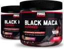 Kuvvet Faktörü Black Maca Gummies, 2-Pack, Black Maca Root to improve Male Vitality, Art & Strength, BioPerine for Superior Abors, Delicious Passion Berry Flavor, 120 Gummies