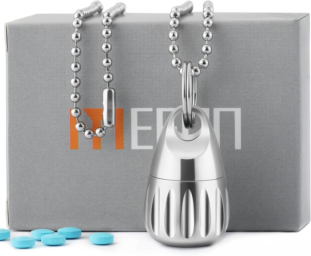 Mini Pilllenyum, Gıda, Su, Kutu, Metal, Acil İlaçlar, Çalışma, Camping, Hiking, Seyahat