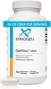 XYMOGEN OptiFiber Lean, Daily Fiber Supplement Pills -% 100 Doğal ► Propolmannan Diyetsel Fiber - Destek Digestion, Satiety & Regularity - Serves as a Prebiyotik (120 Capsules)