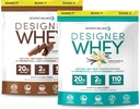 Tasarımcı Wellness, Tasarımcı Whey 2lb Fransız Vanilla ve 2lb