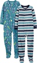 Απλές χαρές των παιδιών Carter's Loose-fit Flame Resistant Fleece Footed Pajamas