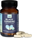 NUF- Organik Siyah Turmeric 350 mg All Root Vegan Capsules- US Grown- Gluten Free - Non GMO- Ortak Destek - Sağlıklı Inflammatory Yanıt - Proper Immune Function