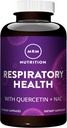 MRM Respiratory Health | Quercetin + NAC | Destekler Liver & Mitochondrial Health | Vegan + Non-GMO + Gluten Ücretsiz | 30 Hizmet