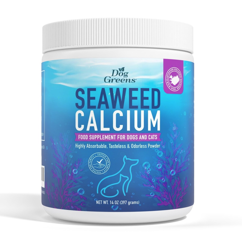 Evcil hayvanlar için Seaweed Food, Vet Önerilen, Saflık için Test Edildi, 14 Ounces, Eski Doğanın En İyi Denizweedül, 1 Pack