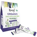 Konsyl Organik Günlük Psyllium Fiber Stick Packs - On-The-Go Fiber Supplement Toz - All-Doğalı Fiber, Gluten-Free & Sugar-Free, Vegan & Keto - 30 Packets