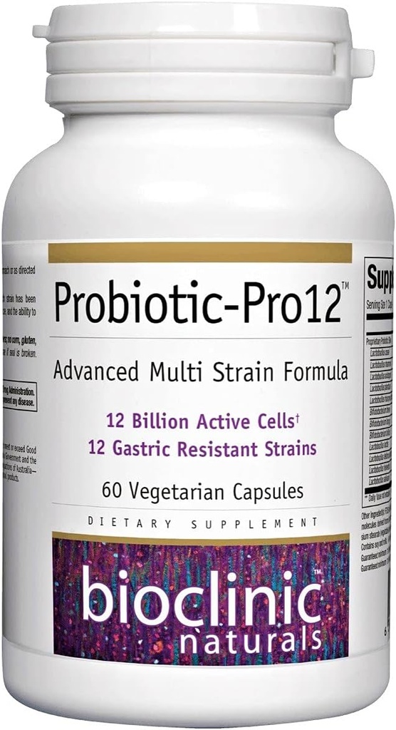 Bioclinic Naturals - Probiyotik-Pro 12 60 vcaps
