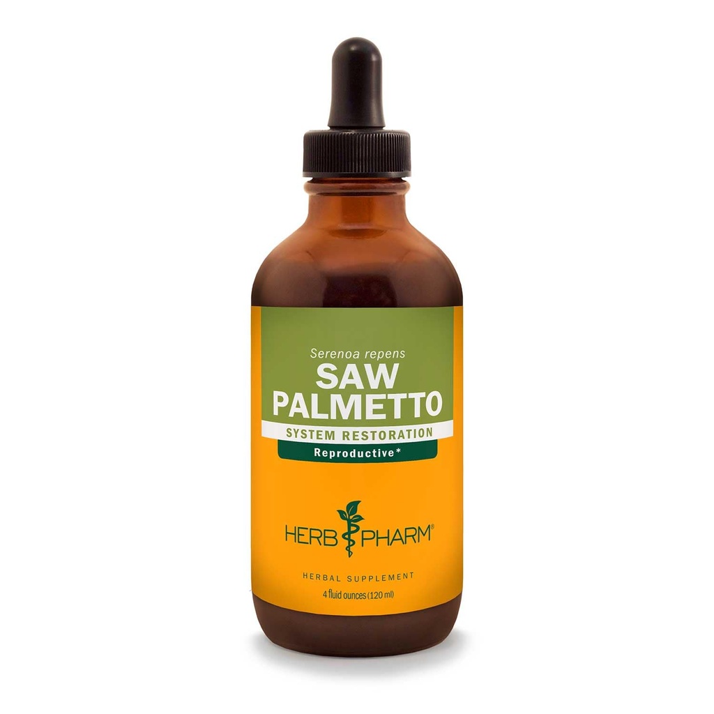 Herb Pharm Saw Palmetto Berry Prostate Support - 4 Ounce