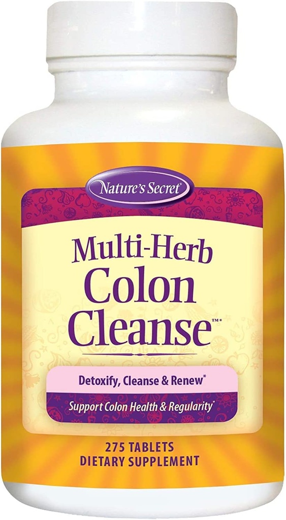 Nature's Secret Multi-Herb Digestion & Detox Support - 275 Tablet - 3 Pack