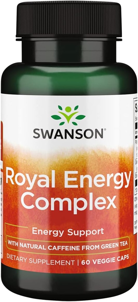 Swanson Royal Jelly Energy Complex 60 Veg CP
