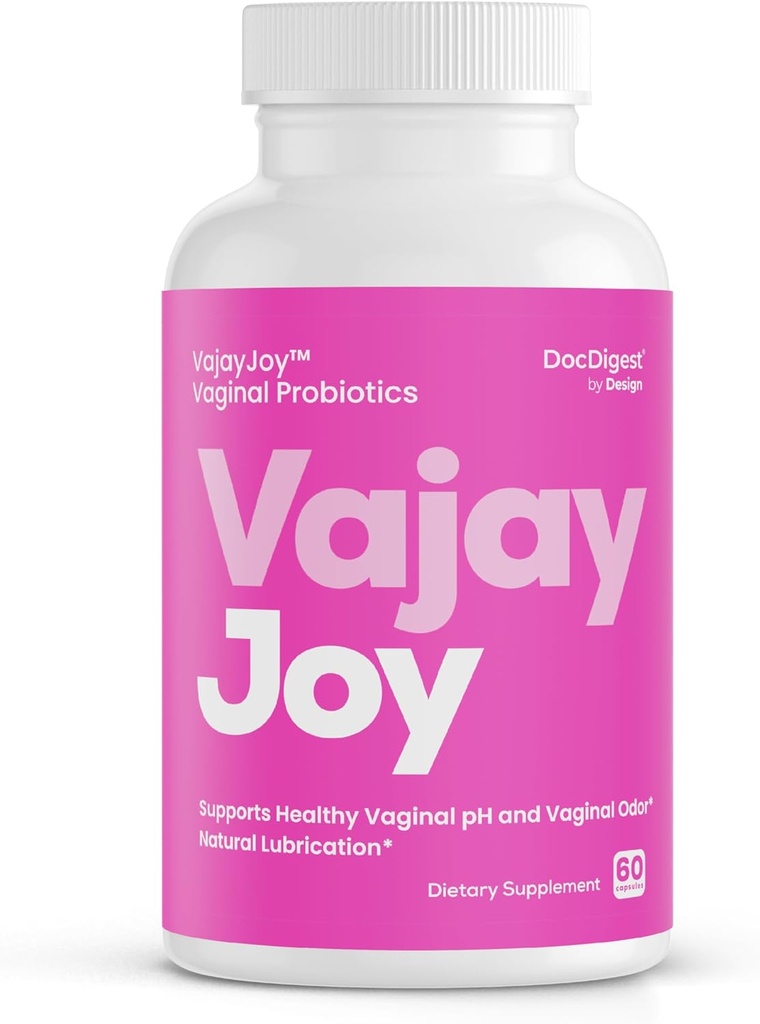 VajayJoy pH Denge Pilleri - Kadınlar pH Yönetmeliği için Vaginal Probiyotik, Klinik olarak pH Equilibrium'ı geri yüklemeyi ve Natual Heation- azaltır BV, Yeast Enfeksiyonları ve Odor