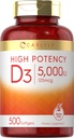 Carlyle βιταμίνη D3 5000 IU Softgels 