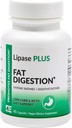 Lipase Plus - Digestive Enzyme Formula, Fatty Food Digestion, Omega Fatty Asit Abhidrorpsiyon | 45 Count
