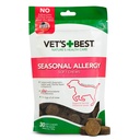 Vet'in En İyi Mevsimsel Alerji Yumuşak Chew Dog Supplements, Soothes Köpekler Skin Irritation Çünkü Mevsimlik Tüm enerjiler, 30 Gün Supply