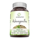 Amazing India Ashwagandha Supplement | 500 Mg Per | 120 Veggie Capsules | Non-GMO | Gluten Free | Made in USA | Ideal for Vegetarians